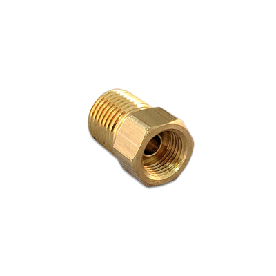 FTITING, INVERTED FLARE CONNECTOR FITTING, 1/4 TUBE x 1/4 (M) NPT FLX-421-000