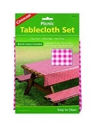 PICNI  TABLECLOTH SET (Bench Covers included)