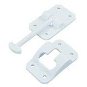 WHITE 3-1/2" T-STYLE DOOR HOLDER 10414