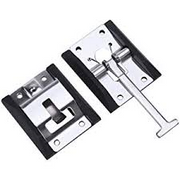 STAINLESS STEEL 4" T-STYLE DOOR HOLDER