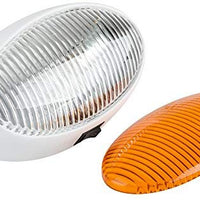 LED OVAL PORCH LIGHT WITH ON/OFF SWITCH