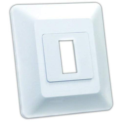 SINGLE SWITCH BASE AND PLATE 13605