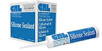 WHITE SILICONE SEALANT 10.3OZ ONE EACH 33SW