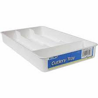 CUTLERY TRAY WHITE