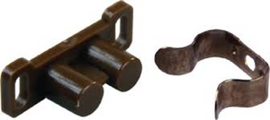 BROWN METAL BARREL CATCH 6PK 70205