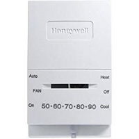 DOMETIC THERMOSTAT (HEAT/COOL) SINGLE SPEED ONLY: 3105058, 310508.014, 3313477.000, 3313107.089 HONEYWELL THERMOSTAT NOW REPLACES ALL NUMBERS0